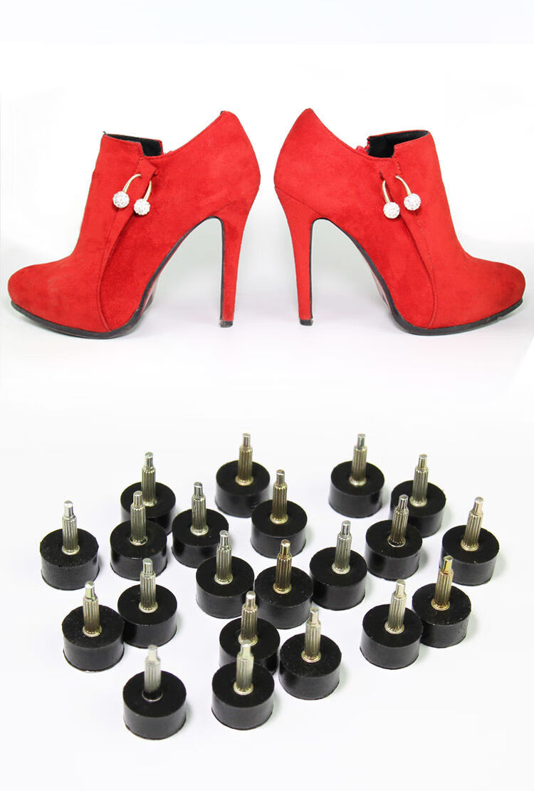 淑离shuli轻奢淑离shuli鞋跟钉高跟鞋鞋钉小圆跟马蹄跟静音耐磨防滑