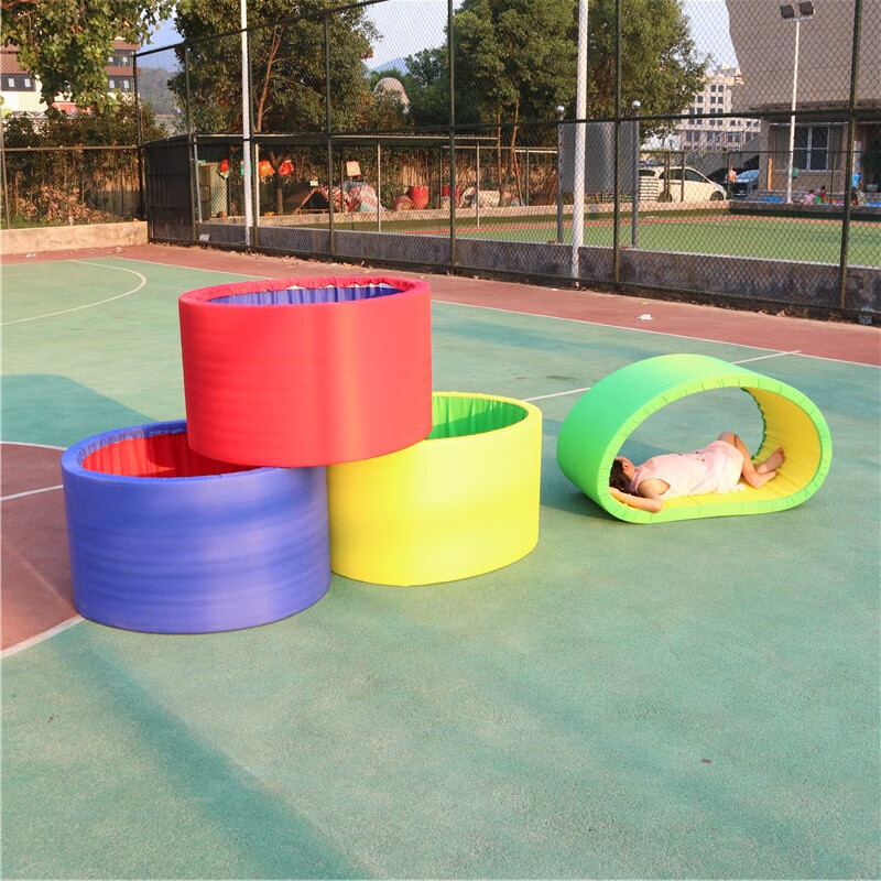 垫幼儿园感统训练器坦克垫爬行圈儿童户外拓展运动软体亲子游戏道具