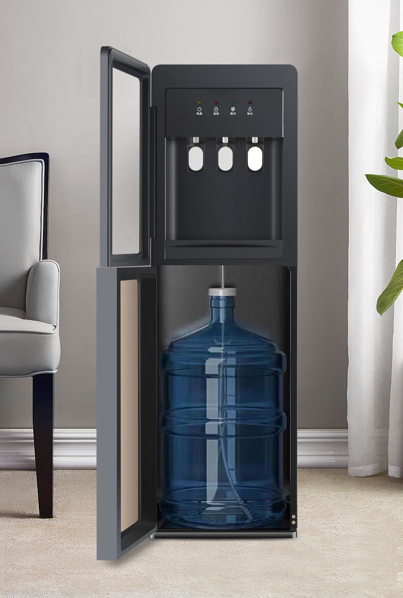 饮水机家用制冷制热立式下置桶装水台式小型办公室全自动新款弘祥达