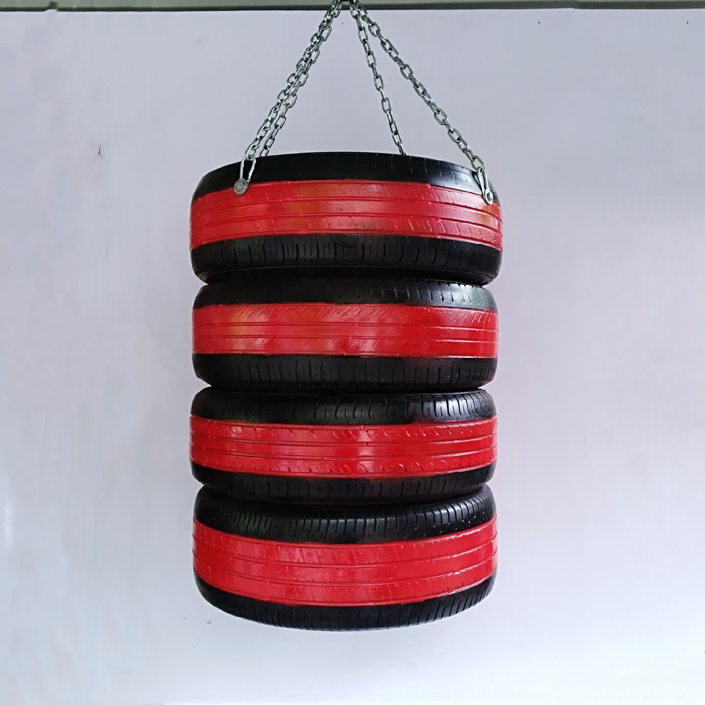 佧森滋轮胎沙包 轮胎沙袋拳击格斗体能训练 健身房武馆训练专用轮胎