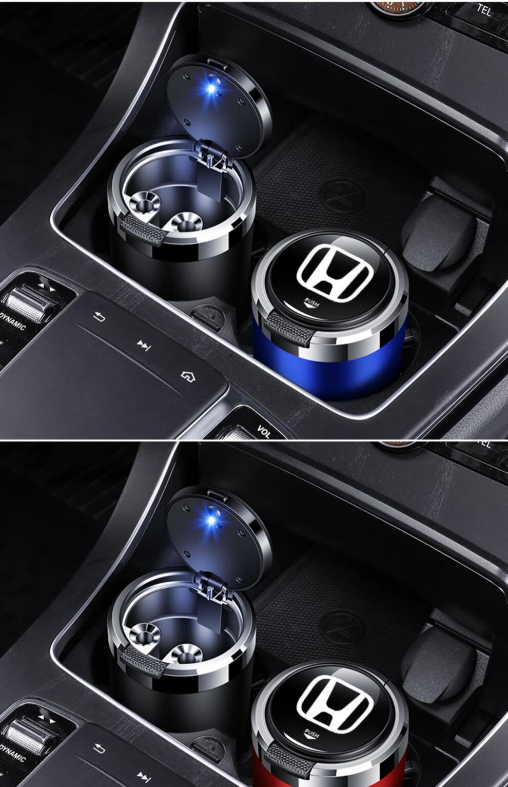 2022款奥德赛车载烟灰缸适用于本田雅阁xrv缤智飞度crv皓影车用创意