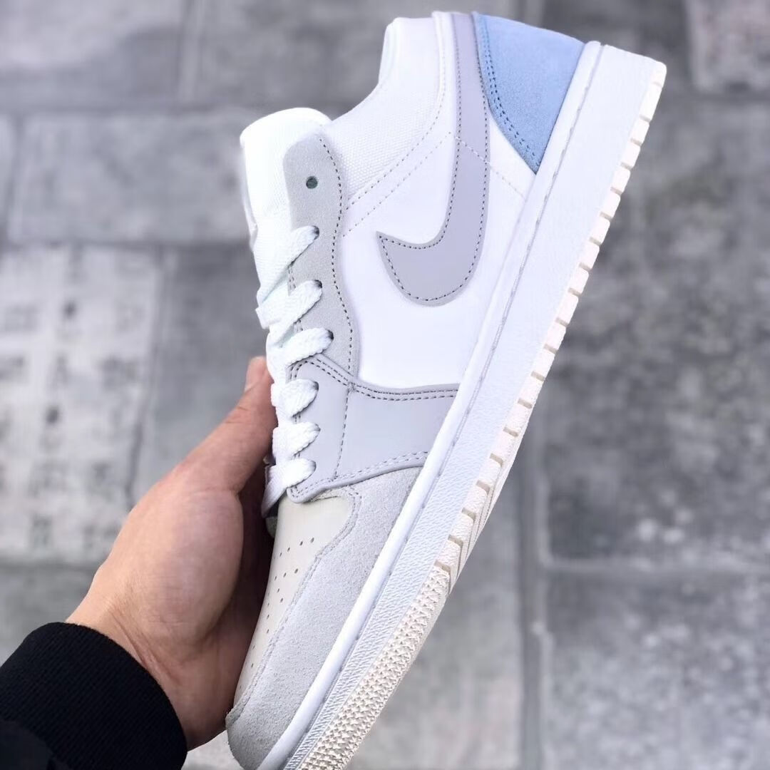 low paris小巴黎浅灰校园韩版百搭男女学生低帮板鞋 aj小巴黎 35.