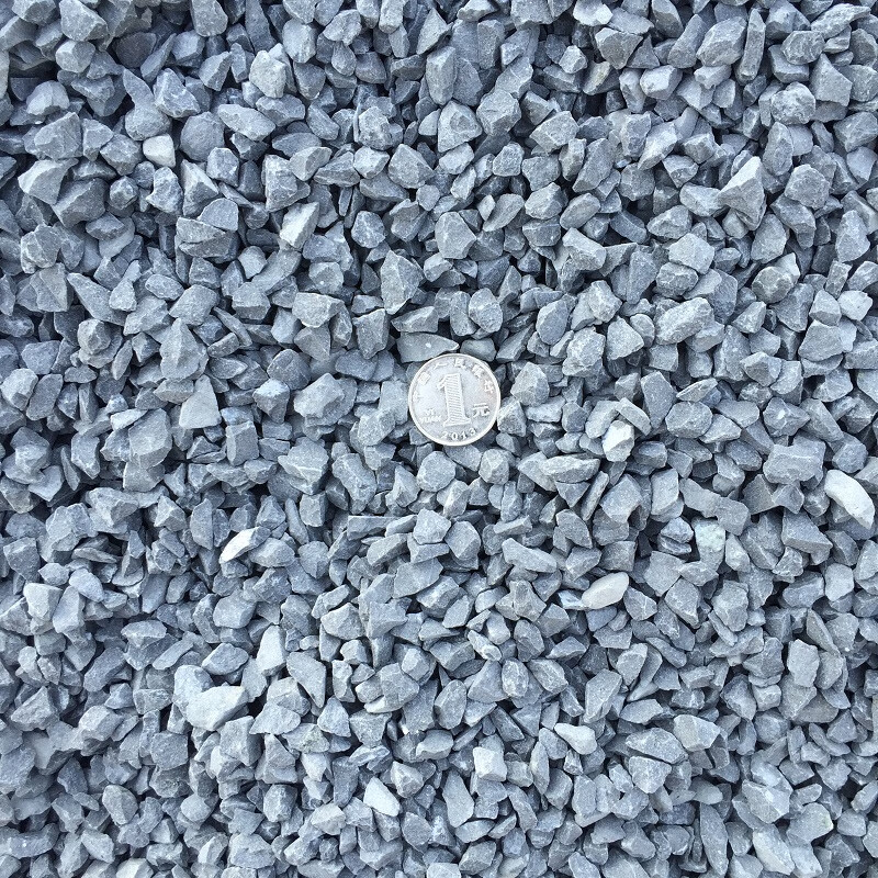 灰色小石子花园庭院装饰尖角碎石子黑色砾石铺面石深灰水洗石卵石日式