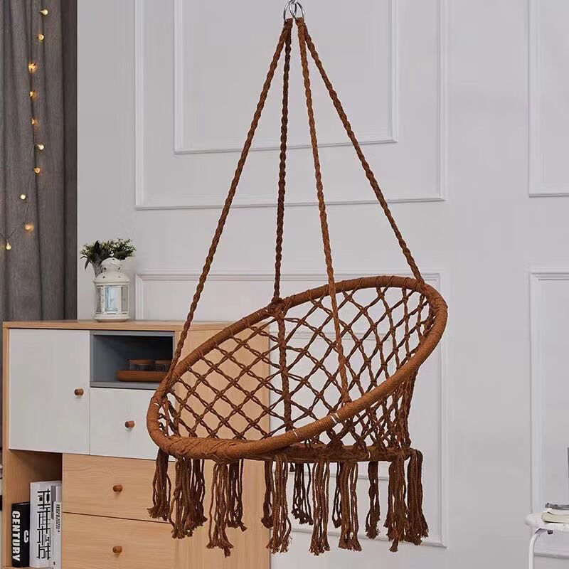 摇篮吊椅的编织制作图片