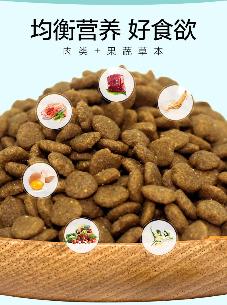 霍尔顿 狗粮10kg成犬泰迪金毛比熊法斗博美通用型犬主粮20斤 成犬