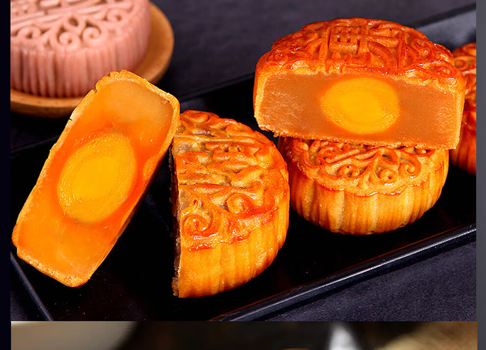 香港嘉琪中秋月饼单个装红豆沙蛋黄双黄白莲蓉冬蓉五仁月饼散装单饼