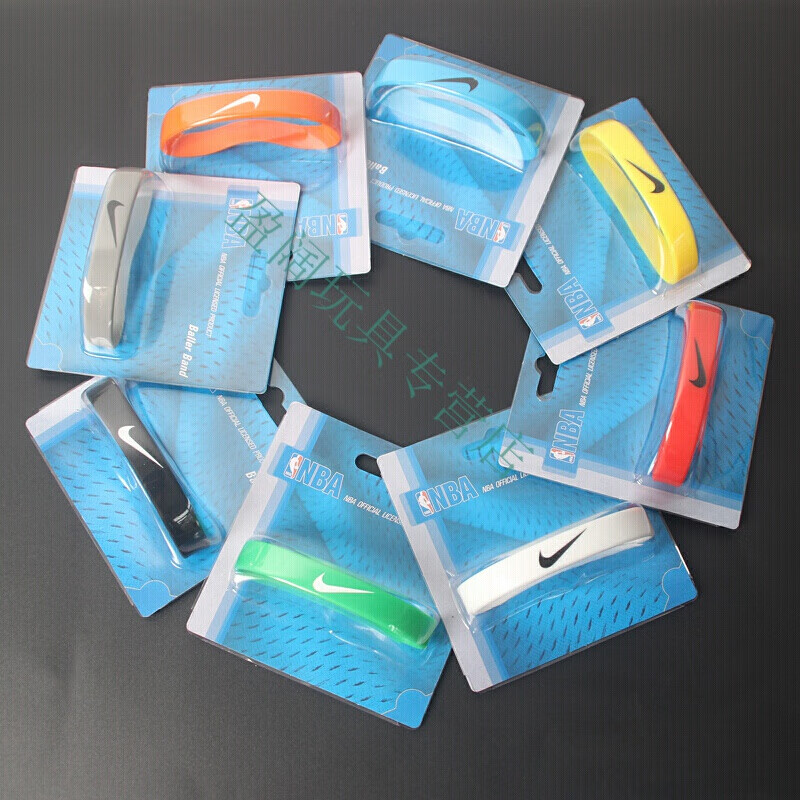 适用于xqnike耐克运动硅胶手环科比nba篮球星腕带潮牌男女荧光亮手链