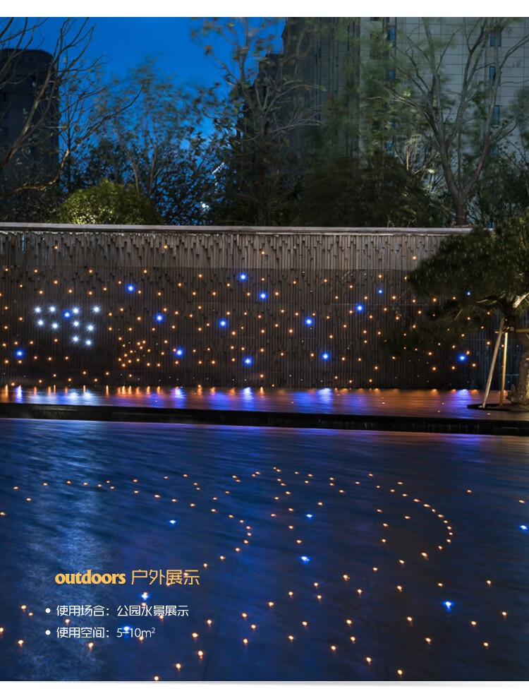 水底灯led防水地埋灯户外迷你地灯不锈钢水下灯1224楼梯1埋地星星灯