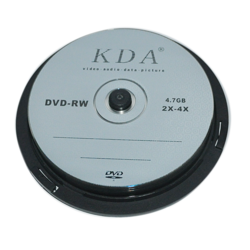 可擦写光盘dvd-rw可反复可擦写dvd rw刻录盘插写光盘10片反复擦写光碟