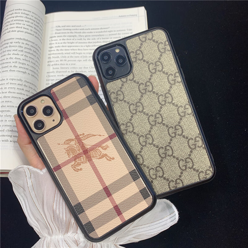 xs/xr手机壳iphone8plus全包gucci7防摔苹 7p/8plus 经典内绒 古驰