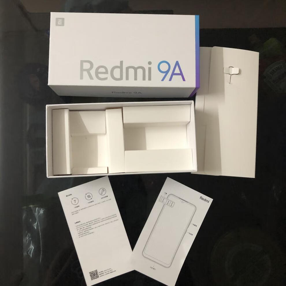 gliruis 小米红米9a手机包装盒子配件充电器头数据线展示盒标膜壳