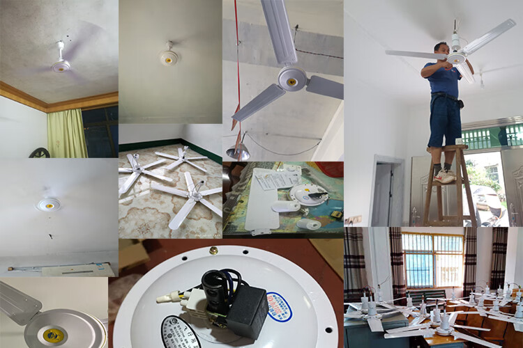 矢向 飞行牌吊扇家用客厅56寸铁叶大风力工业宿舍餐厅静音电风扇1400