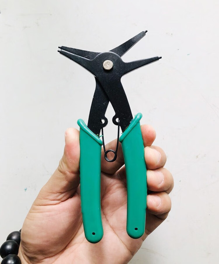 卡簧钳子内卡钳外卡黄钳卡环钳子挡圈钳卡黄钳弹簧钳湾品牌汉邦工具