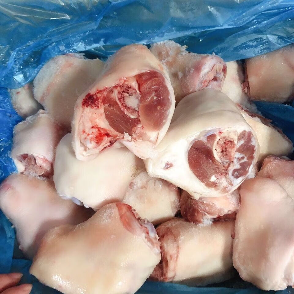 猪脚圈块大脚圈猪脚圈新鲜冷冻脚圈小蹄膀20斤饭店食堂卤菜专用江苏