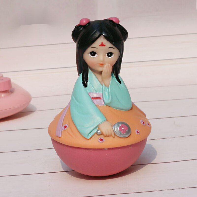 七品芝麻官不倒翁摆件家居饰品客厅摆设精品礼物儿童玩具 芝麻官不倒