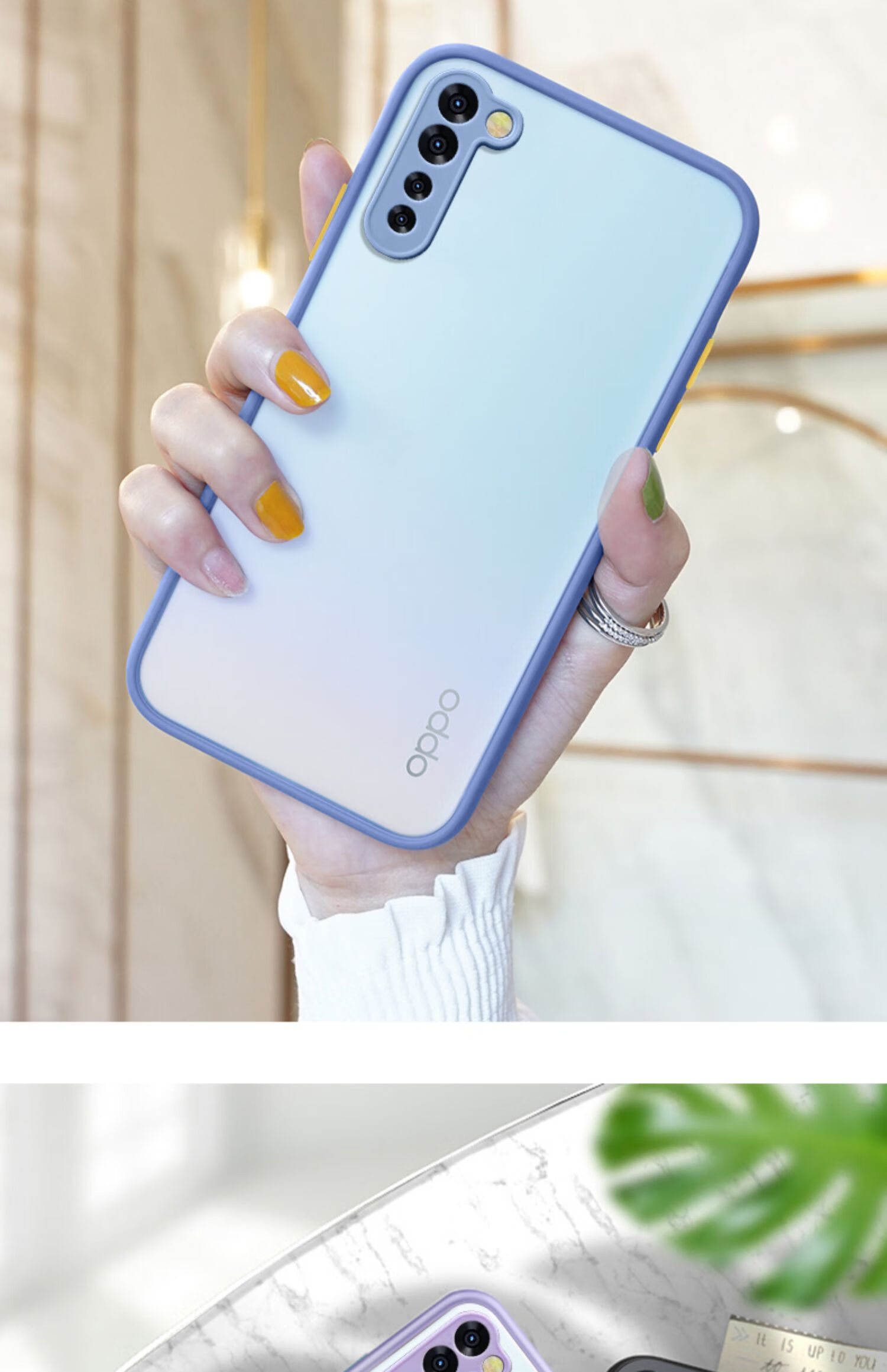 正尼opporeno3手機殼5g硅膠reno3pro潮牌男女款k7半透明磨砂防摔套網