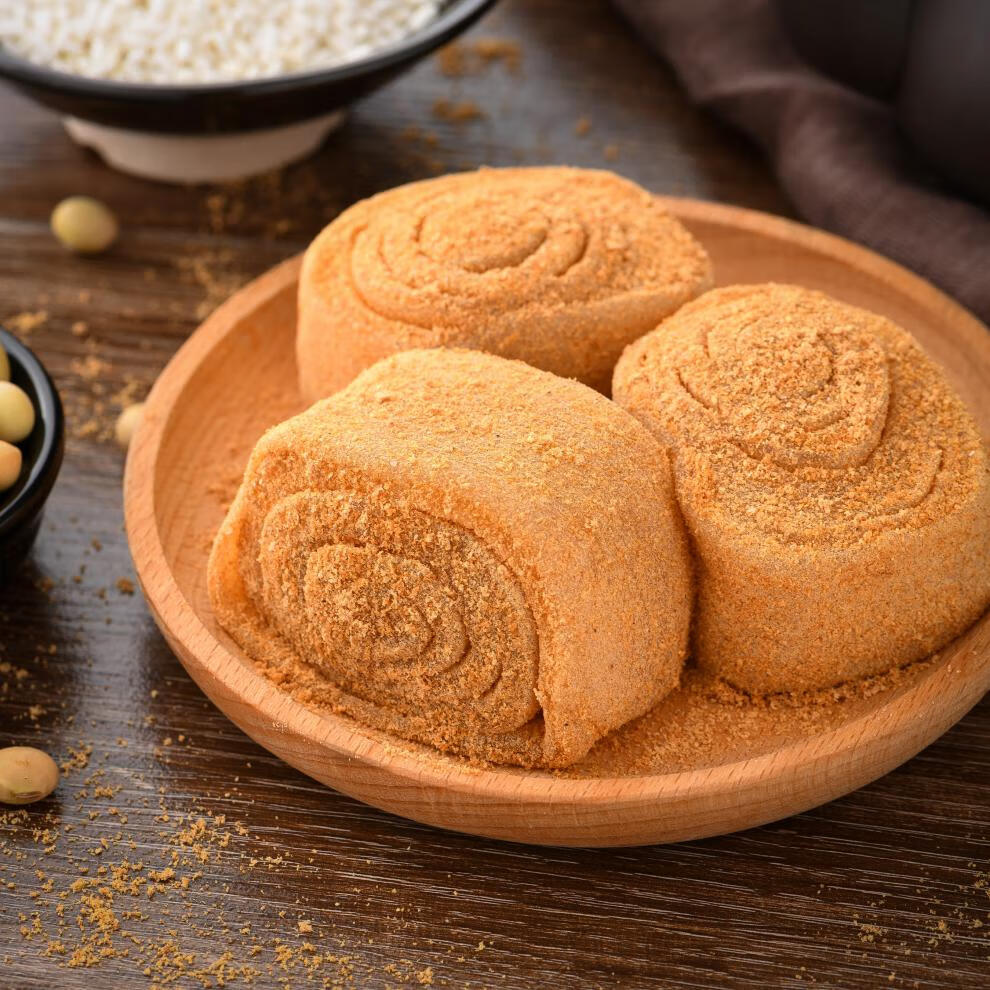 7折东北驴打滚250克小包装北京特产打糕豆面儿卷豆沙卷芝麻卷250克豆