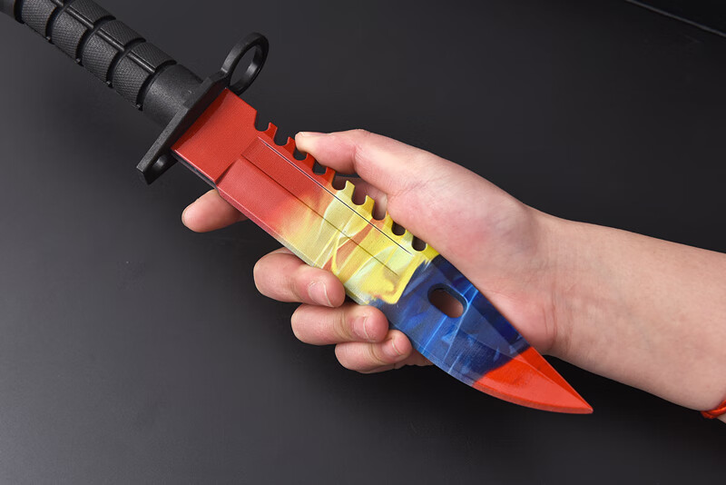 csgo手办csgom9游戏周边模型工艺品玩具刀剑道具塑料训练刀皮肤收藏品