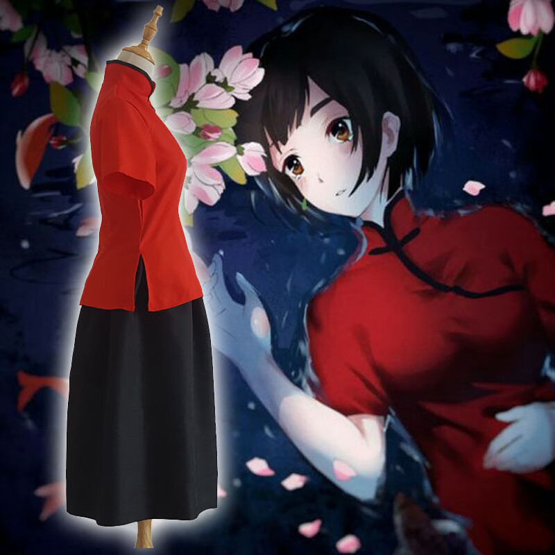 熠垣枫 大码cos 大鱼海棠 椿cosplay服装民国风国漫 演出服 衣服套装