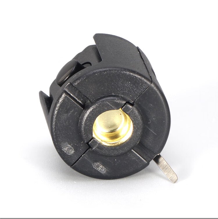 充电式强光手电筒开关配件 强光手电筒中部开关直充式带充电口一体