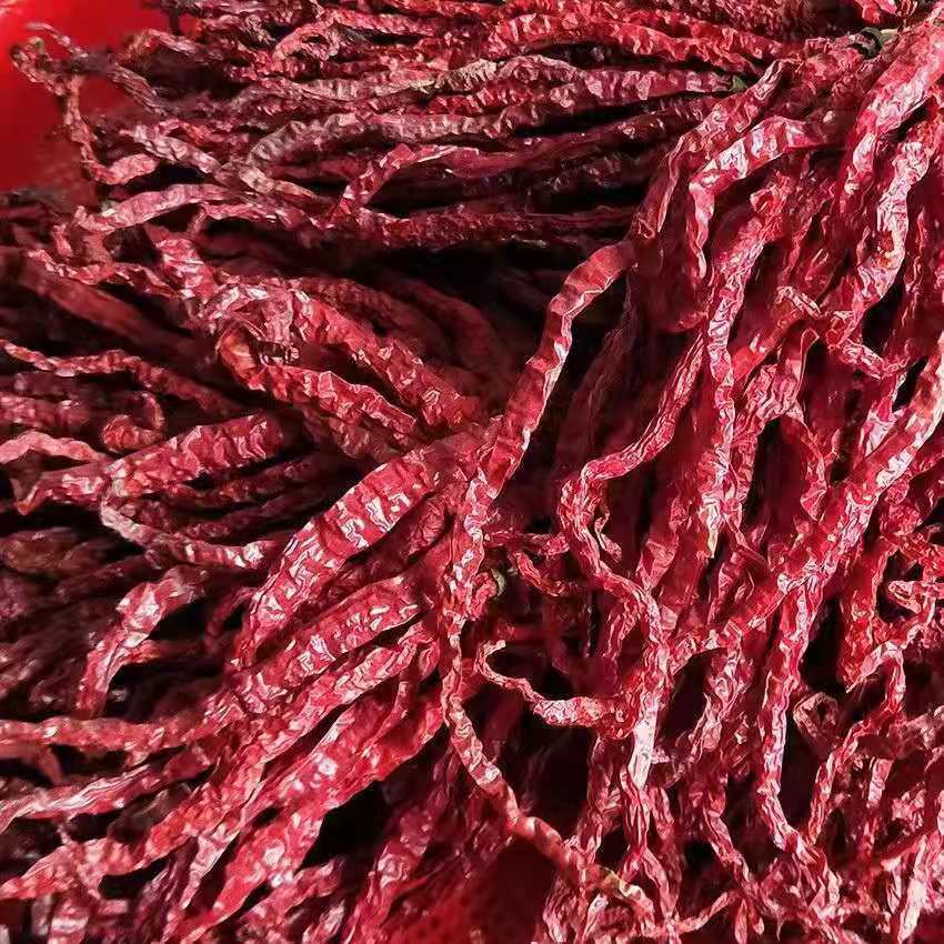 新货干辣椒剪把贵州二荆条辣椒皱皮线椒鸡爪辣椒 半斤(250克)【图片