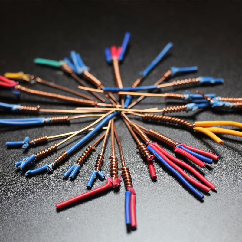 电工自动免剥皮并线器线头连接器绕线器快速并头神器接线端子 5线2.