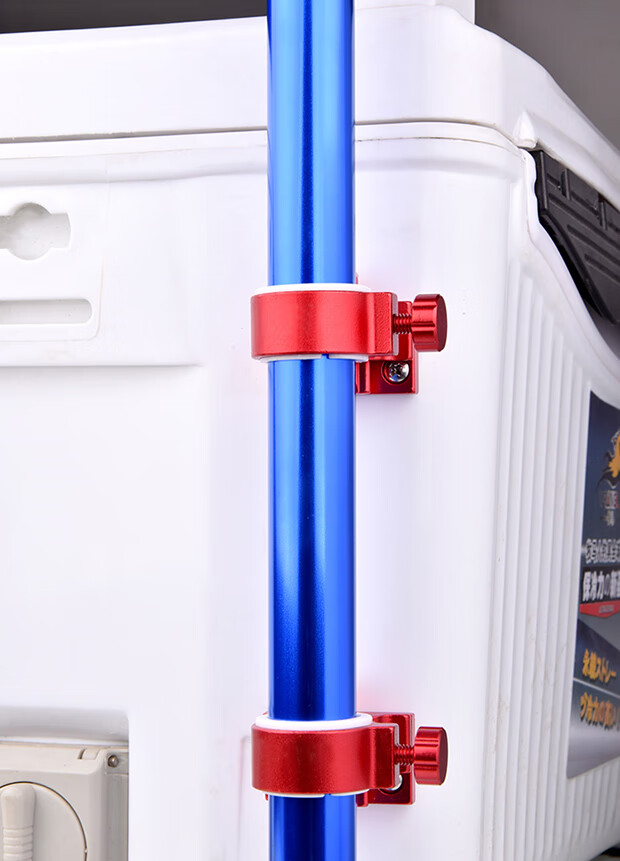 钓箱伞架不锈钢配件加厚钓鱼伞通用插片式可拆卸折叠圆角直角鱼箱同款