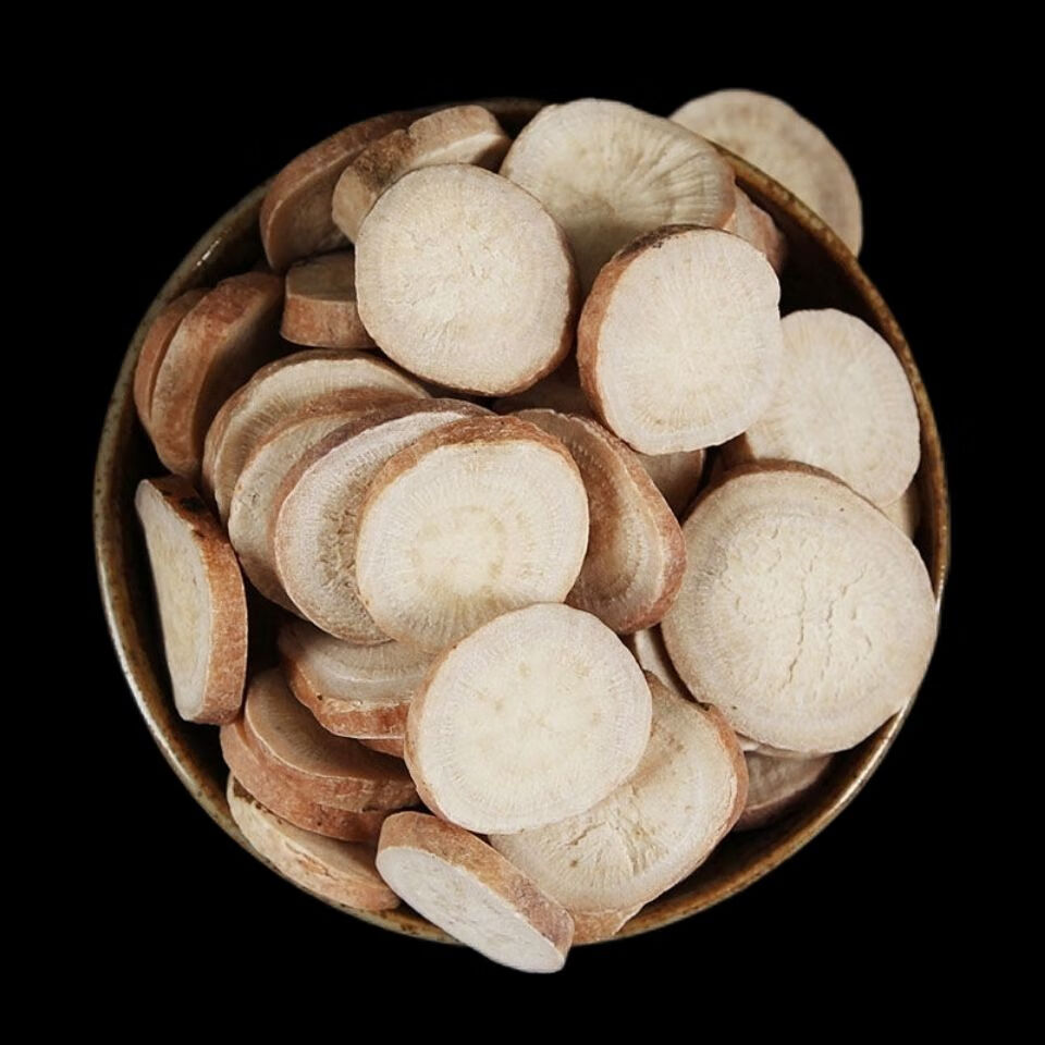 药声录yaoshenglu白芍中药材白芍新货生白芍白芍片1罐100克1罐