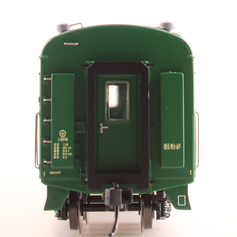 适用于百万城ho中国系列仿真22型硬座客车厢绿皮车火车模型不带灯 上