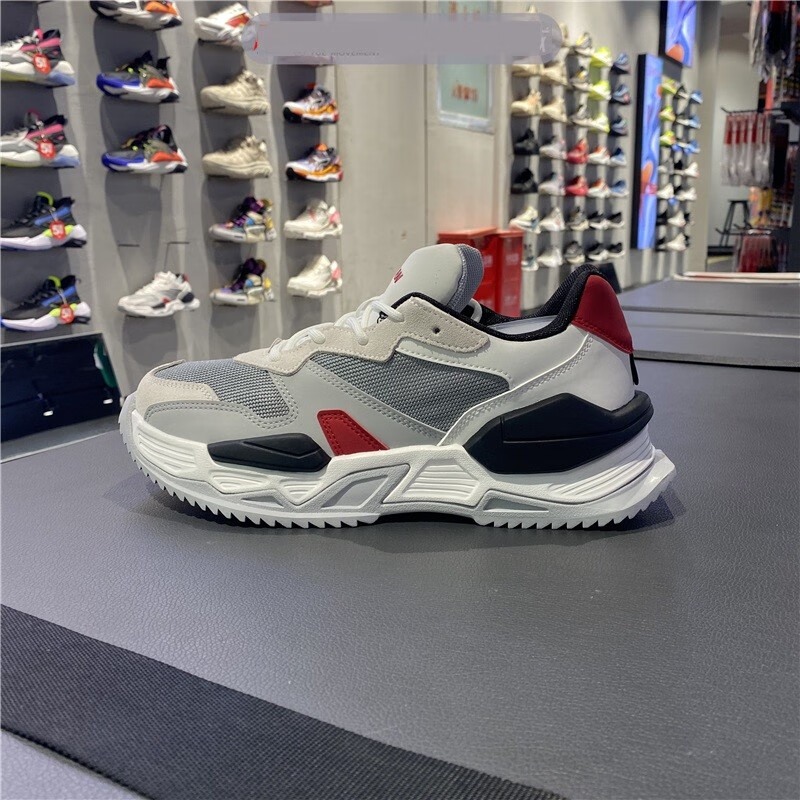 李宁休闲鞋 2020秋新款reburn classic男子低帮透气运动鞋agbk089