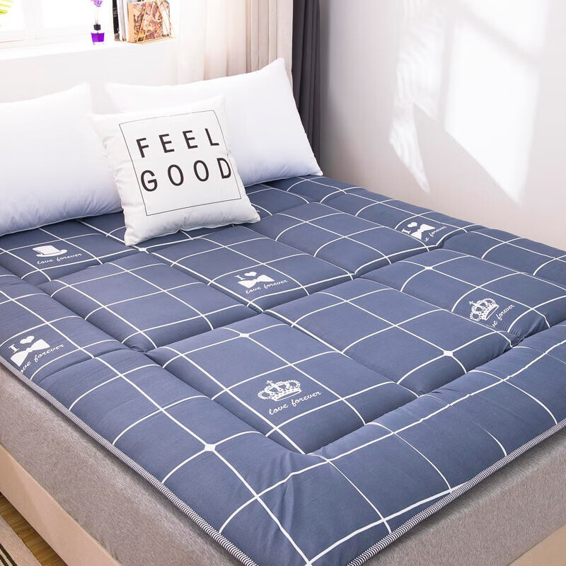 清欣然家纺 磨毛单人床寝室宿舍床垫 学生床垫子榻榻米床垫床褥学生