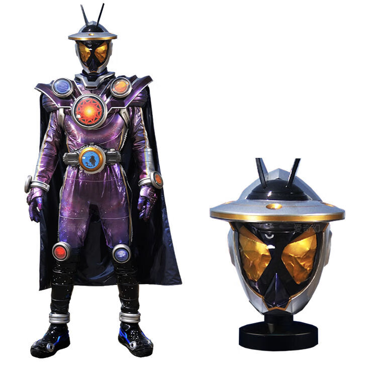 假面骑士皮套头套真人cos时王服1:1可穿戴头盔摆件zio盔甲手工eva模型