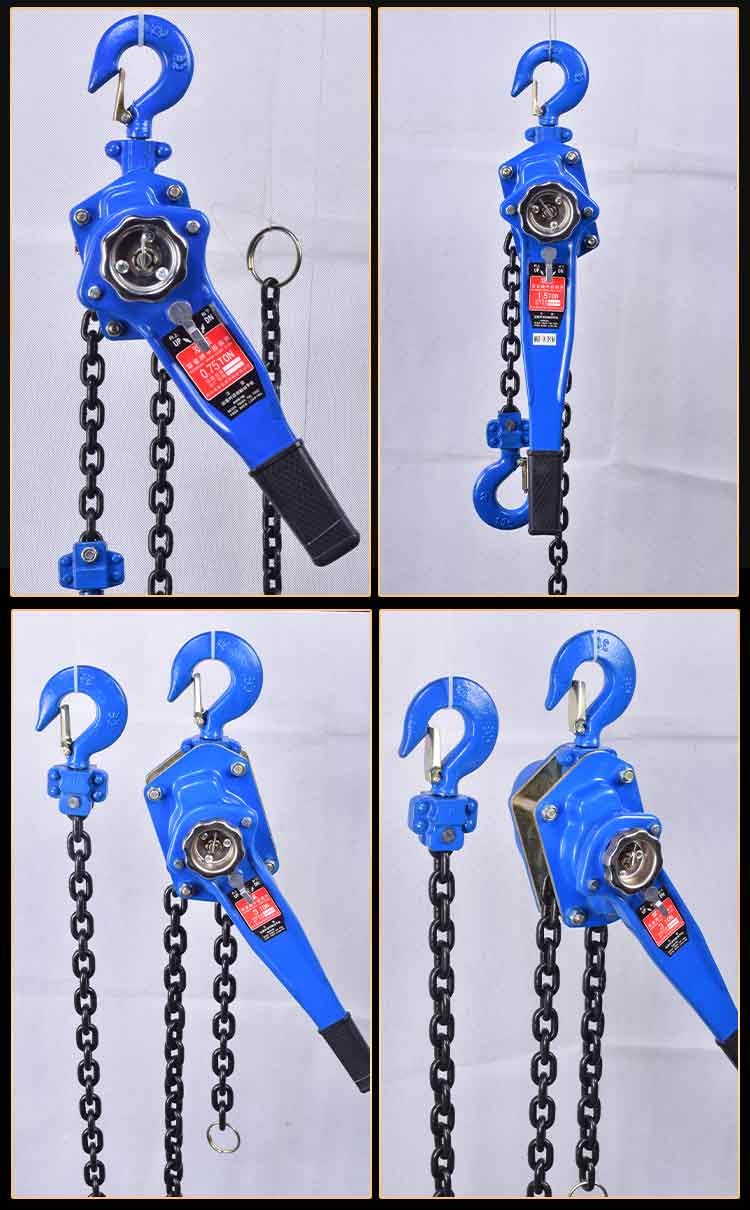手扳葫芦手动链条葫芦手摇葫芦07515369吨拉紧器国标075吨15米