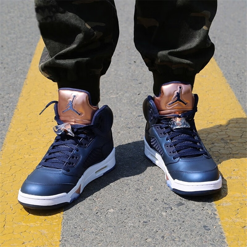 nike耐克新款男鞋airjordan5aj5男子篮球鞋爆裂纹dd058714041