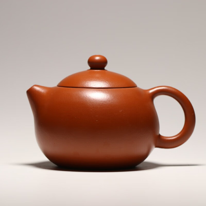 趯黙茶具宜兴紫砂壶高级工艺美术师刘志明原矿朱泥壶手工泡茶壶水平约