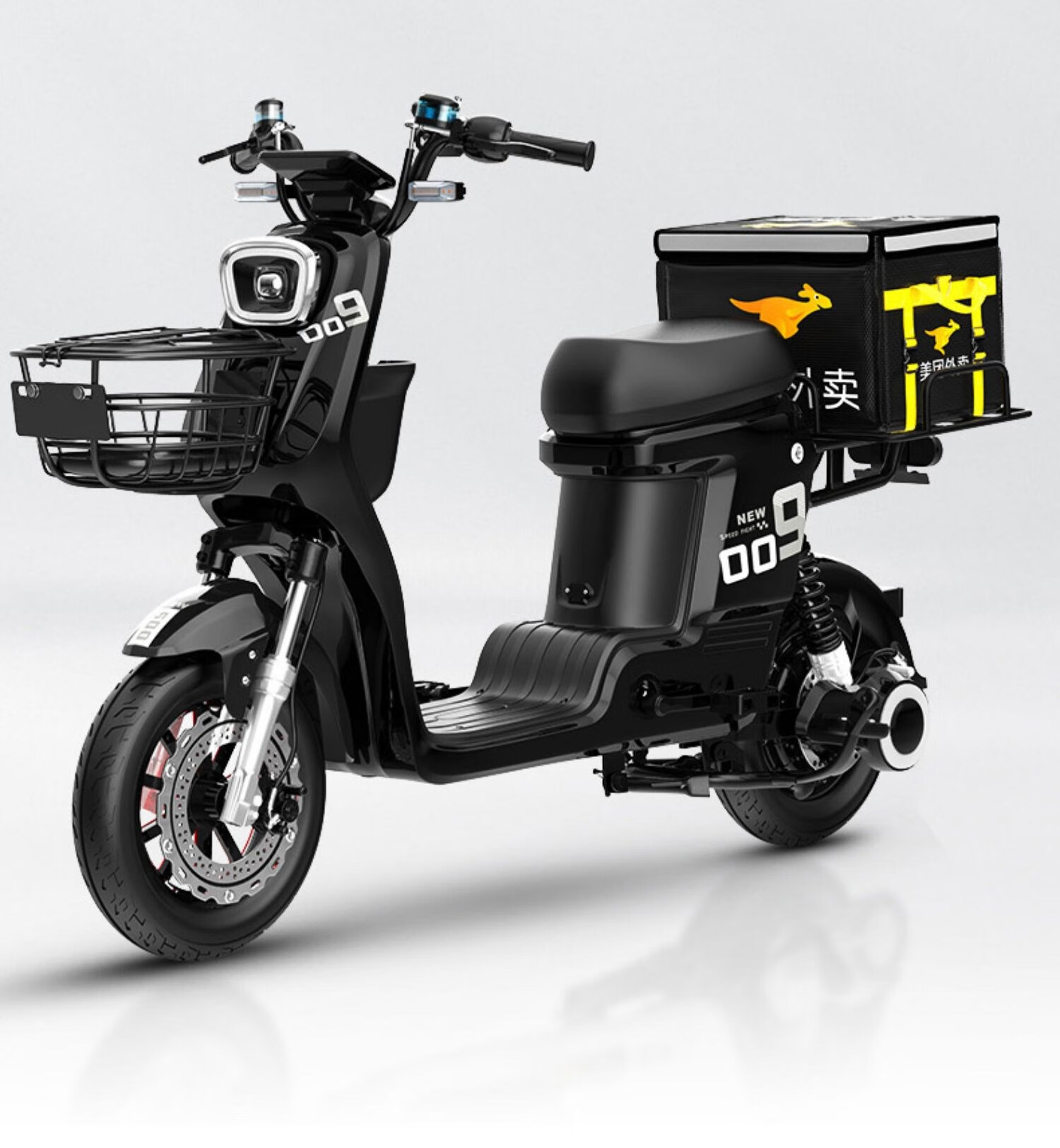 雅迪爱玛同款新国标电动自行车可上牌智能车锂电长跑电瓶车009外卖