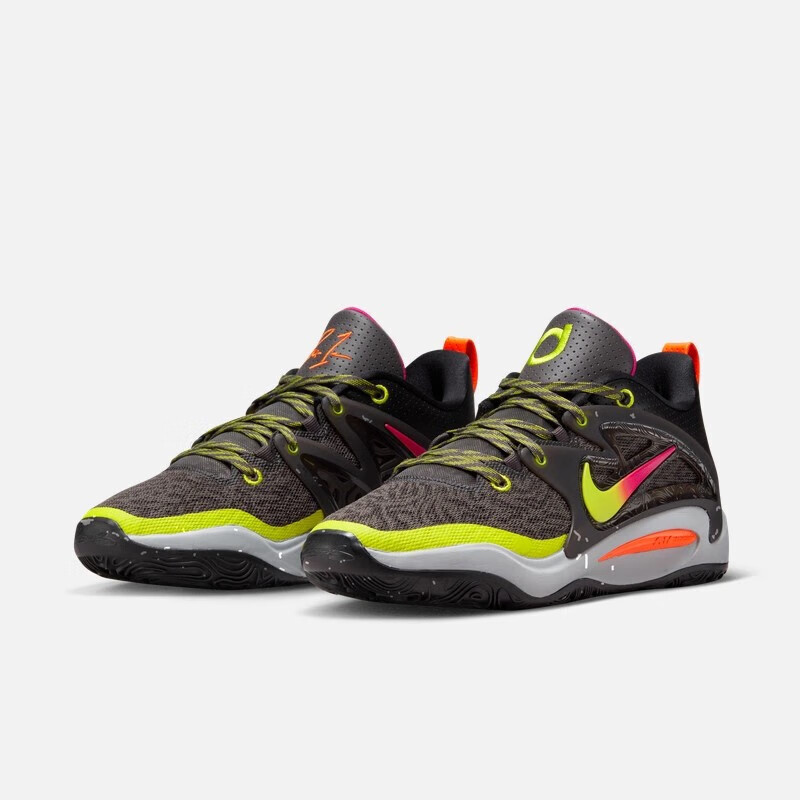 nike 耐克air jordan 男鞋kd 15 ep 杜兰特15代 黑黄 实战篮球鞋 do