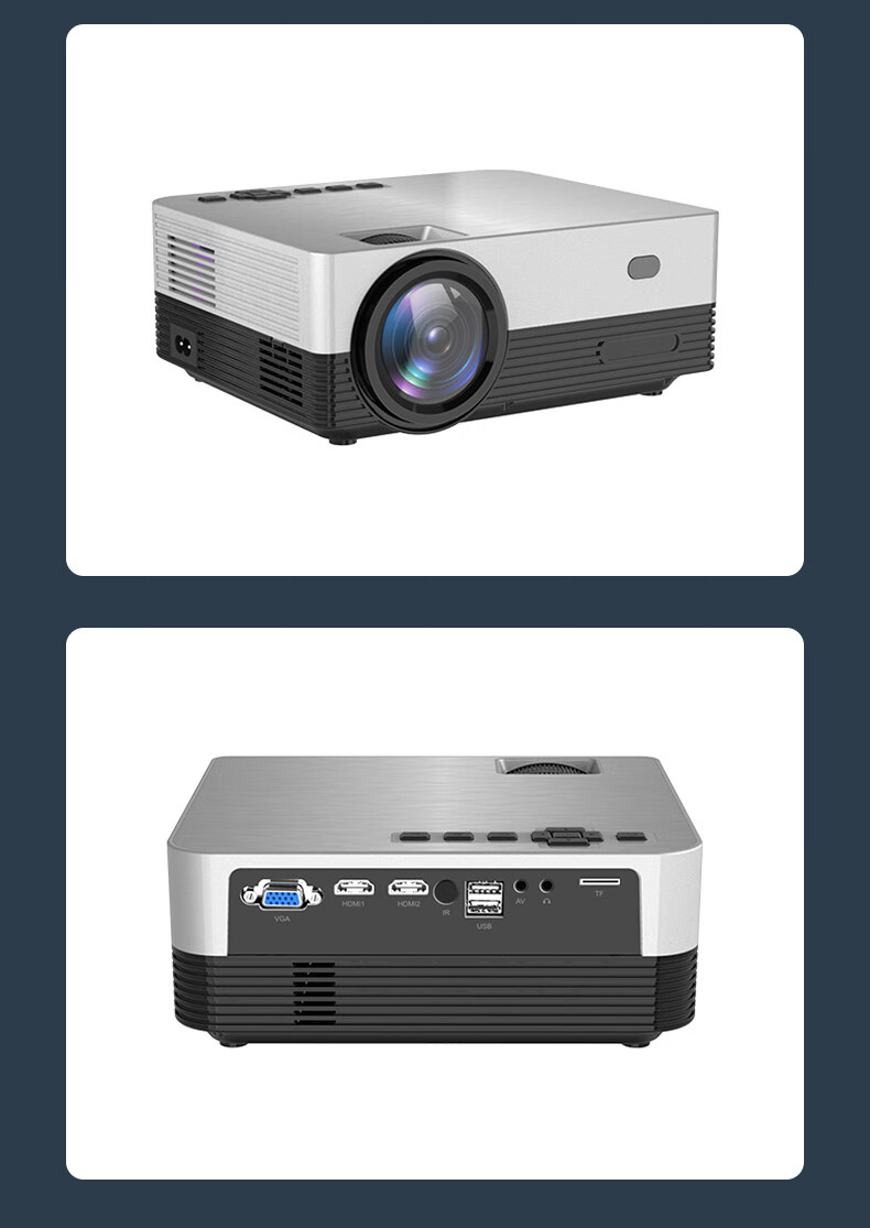 荣耀归来 q6投影仪2022新款高清安卓家庭影院蓝牙 无线wifi 手机投屏