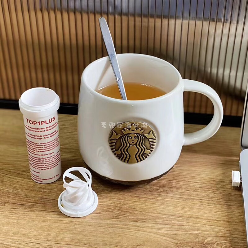 瑞士top1plus 复合维生素vc泡腾片 高能素能量棒升级版20片新品 桔色