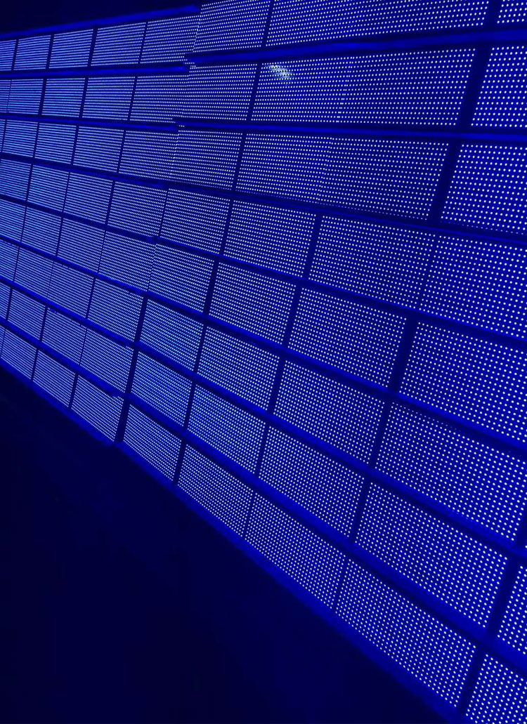 led显示屏广告屏户外门头滚动电子走字屏幕p10表贴单色单元板模组