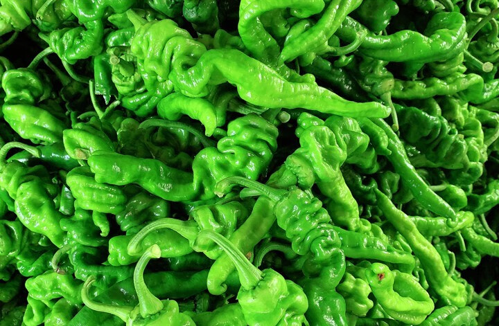 新鲜螺丝椒湖南特产农家自种时令蔬菜软皮薄皮青皱皮土辣椒 斤【图片