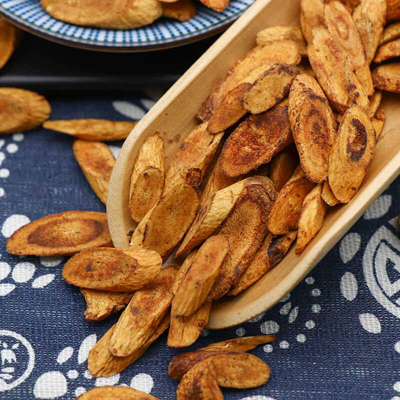 同仁堂炙黄芪250g克制黄芪无硫蜜灸黄芪甘肃蜜炒熟黄芪片天然中药材