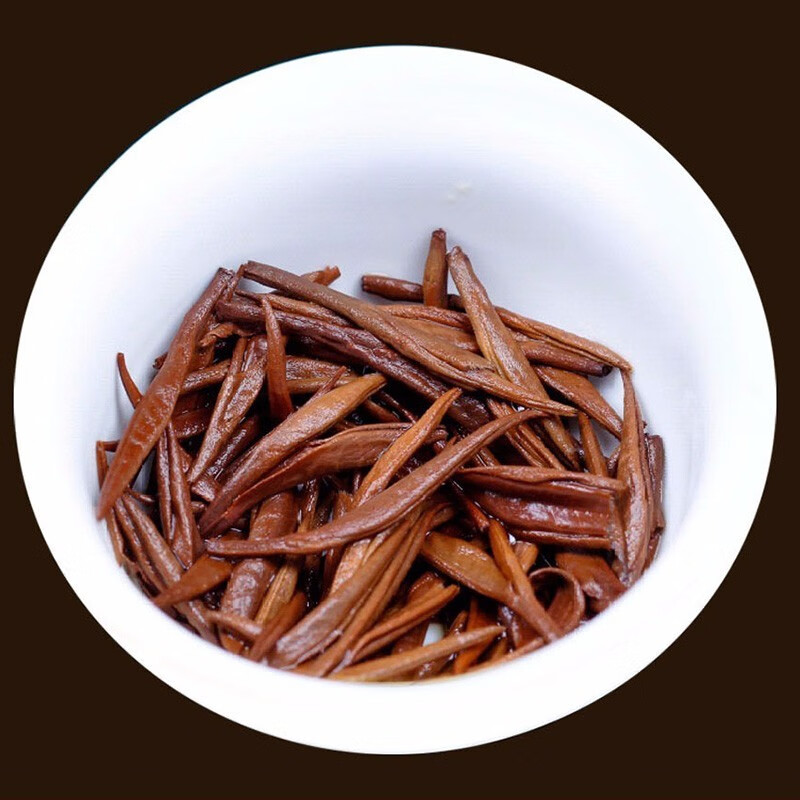 茶叶 滇红茶大金针 蜜香金针 云南凤庆2020春茶 特级工夫红茶5克【图