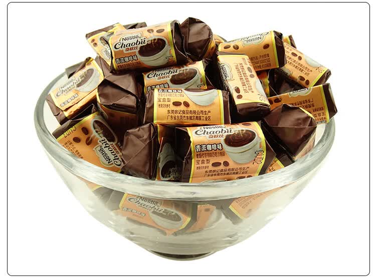 徐福记 雀巢奇欧比软馅宝盒型巧克力1500g装 新年婚庆年货休闲零食