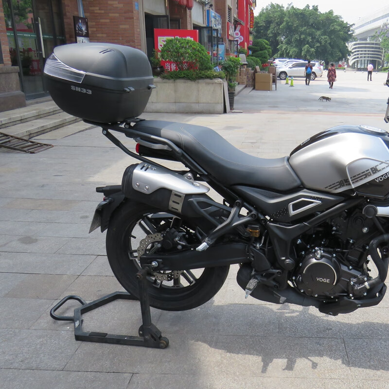 适用隆鑫lx300-9后货架无极350ac复古加装尾架需切割安装尾箱架 后