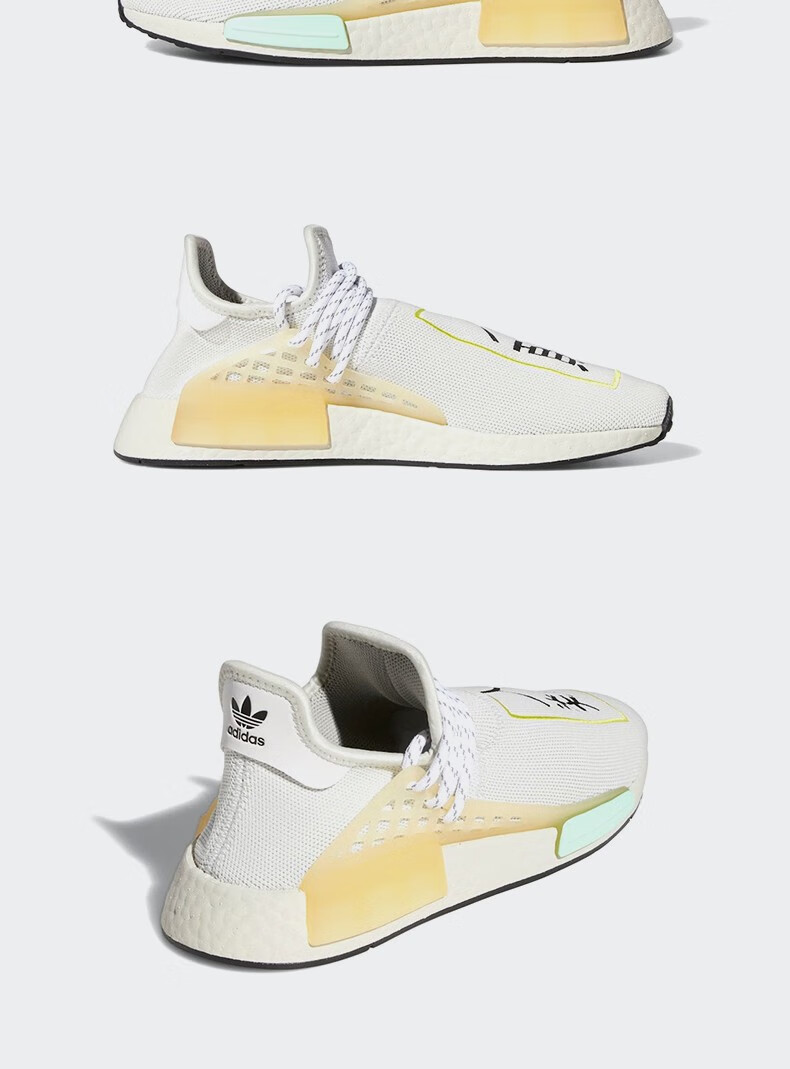 adidas阿迪达斯 hu nmd 菲董联名 男子休闲运动跑步鞋 gy0092 41