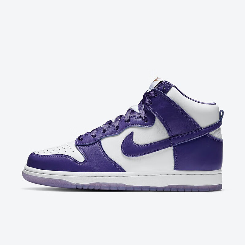 耐克nike女鞋dunk high varsity purple白紫 高帮 休闲板鞋 dc5382