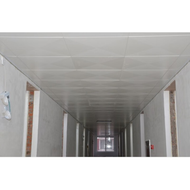 30片起发集成吊顶铝扣板600x600办公室铝天花板工程厂房店铺全套材料