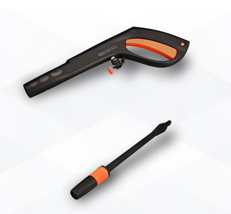 亿力高压洗车机配件原装水枪3系4系5系枪杆枪柄可调短枪头中连杆枪头6