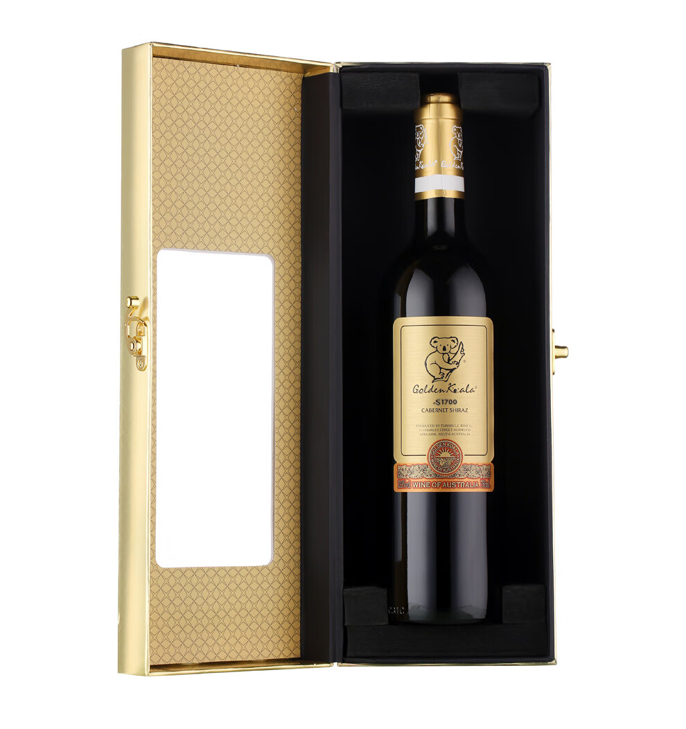 金考拉澳洲原瓶进口红酒干红型葡萄酒s1600干红葡萄酒750ml